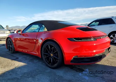2024 Porsche 911 Carrera из США, поврежденный, VIN WP0CA2A95RS238446
